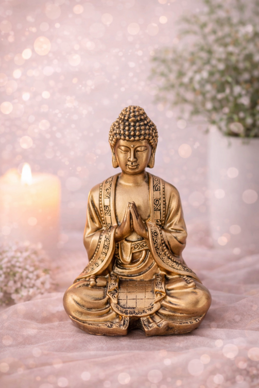 Statuette Bouddha Dorée