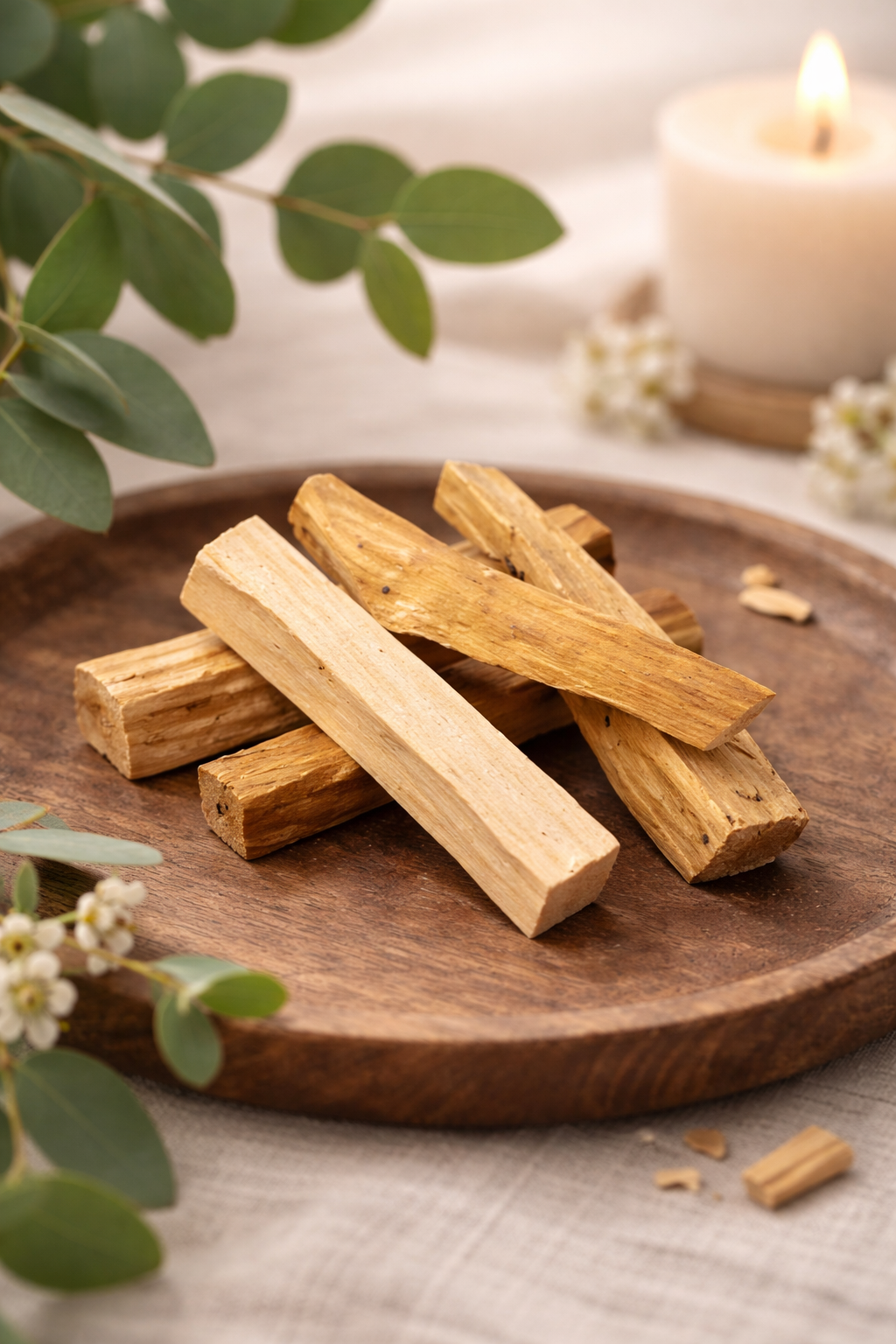 🌿 Palo Santo – Bois sacré